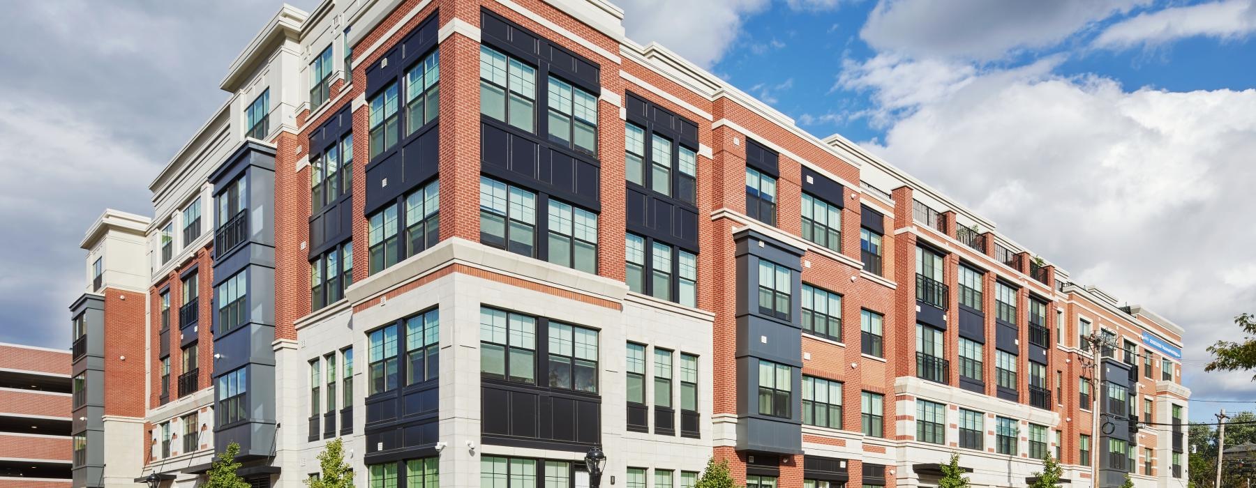 a large building with many windows